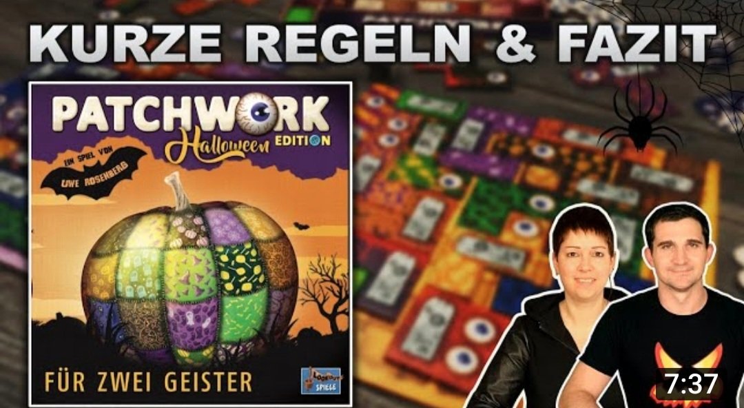 Brettspielgarde's tweet photo. Passend zu Halloween gibt es ein neues Leckerli was spielt Ihr zu Halloween?
https://t.co/wblvvEr9hQ
#patchwork
#Halloween
#lookoutspiele
#patchworkhalloween https://t.co/5wLiYjfop7