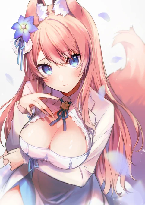 26日目 陽月るるふ「ちゃんと今日もるるふの事考えてくれてた?」#100日チャレンジ#るーるふ美術館 