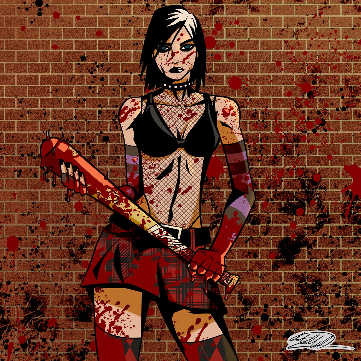 PL4ur0's tweet photo. The Final Girl...
#fanart #artedigital #digitalart #drawstyle #drawing #draws #draw #comics #comic #comicstyle #comicstyle #hack #slash #hackslash #hackslashcomics #cassie #cassiehack #gothgirl #slasher #slasher https://t.co/tSKXesmO2p