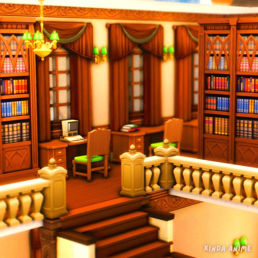 📚🏫 discover university library - no CC! 🏫📚 check out my Instagram for more details ^.^ #TheSims #TheSims4 #ShowUsYourBuilds