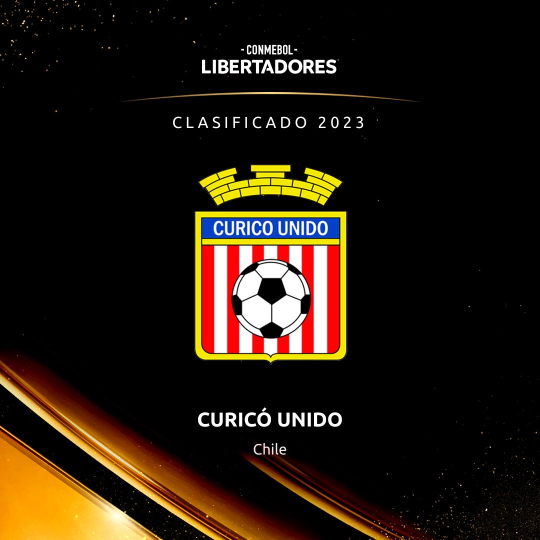 CONMEBOL Libertadores (@libertadores) on Twitter photo 👋🏆 ¡Bienvenido a la CONMEBOL #Libertadores!
🇨🇱 <a href="/curicounidocdp/">#Elclubdesugente⚪🔴</a> jugará por primera vez la Copa en 2023.
#GloriaEterna 👋🏆 ¡Bienvenido a la CONMEBOL #Libertadores!
🇨🇱 <a href="/curicounidocdp/">#Elclubdesugente⚪🔴</a> jugará por primera vez la Copa en 2023.
#GloriaEterna