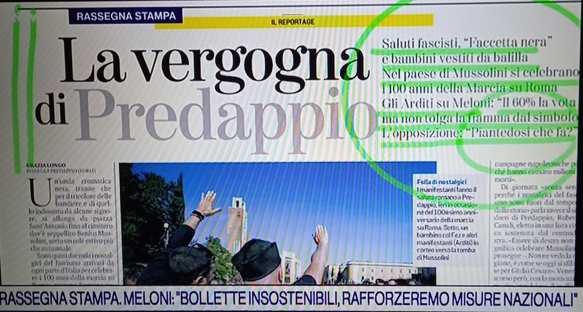 vigliottienzo1's tweet photo. Forti con i deboli e deboli con gli irriducibili....
#Manganellate nelle scuole #MusoDuro con gli immigrati e #TestaBassa a Predappio... https://t.co/Yg93tt6DPQ