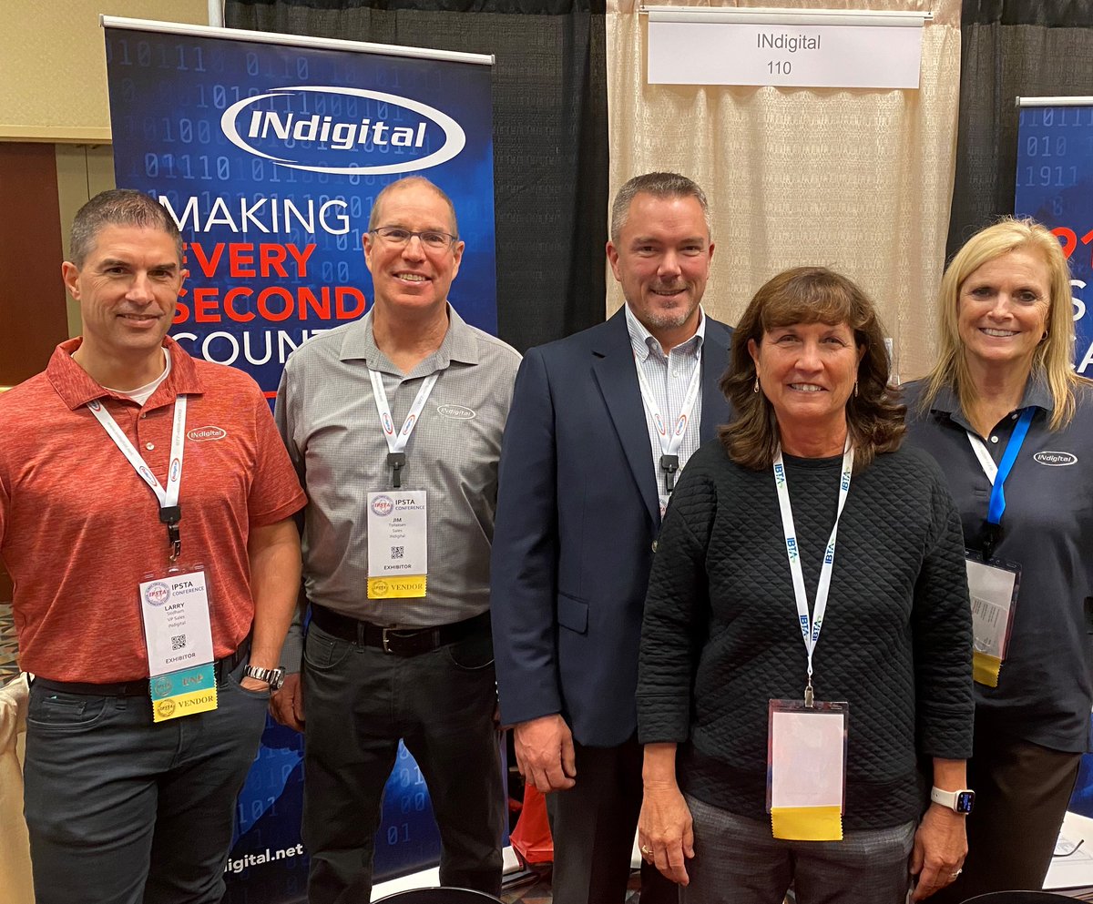 INdigital's tweet photo. IPSTA was a great turnout! We always enjoy catching up with familiar faces & meeting new ones!
#IPSTA #911CONFERENCE #NG911 https://t.co/W9C73loZf9
