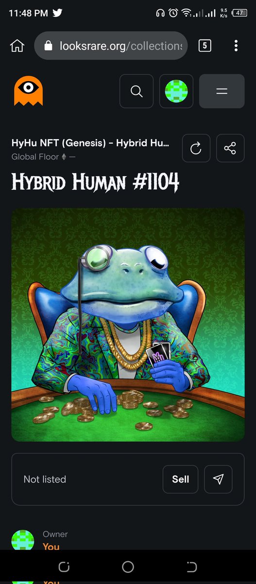 Beerashe's tweet photo. Thank you @HybridHumans just received my prize, I didn't expect I would win since there's so many of us guess the luck is with me🥰 and more power to the community LFG🔥🔥. #Giveaway #Free2Enter #HyHuRaffle #HybridHumans https://t.co/COhlBJciI4