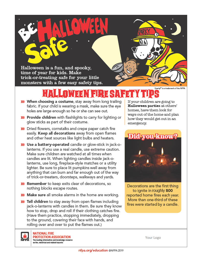 AndersonFire46's tweet photo. Happy Halloween from all of us at Anderson Fire Protection District! Check out these safety tips before you head out trick or treating tonight. 
#andersonfiredeparment #happyhalloween🎃 https://t.co/OUFdzZvvr7