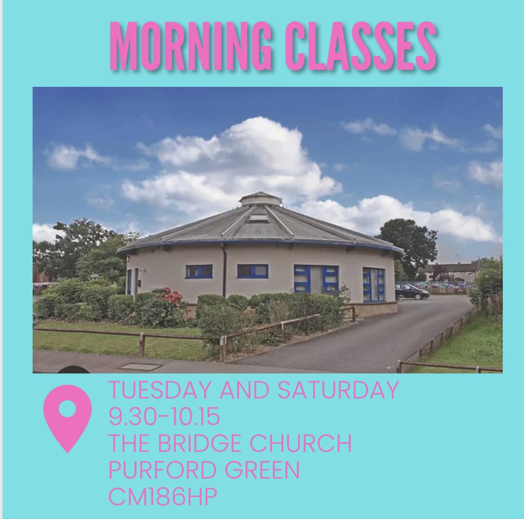 SweatHarlow's tweet photo. New class times and locations! First class free! #harlow #harlowtown #exerciseclasses #fitness #newvenue #freeparking #communityclasses #bushfair https://t.co/f91njTUsuB
