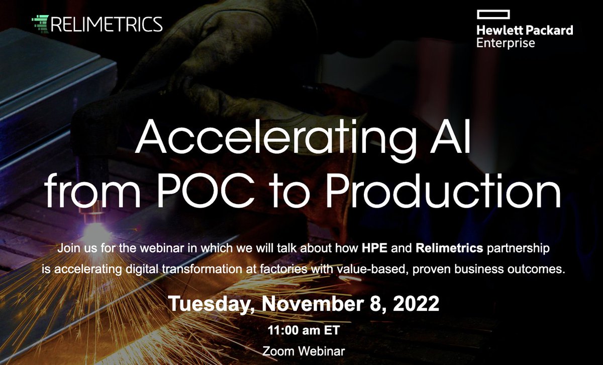 relimetrics's tweet photo. Struggling for warranty claims resulting from poor-quality products shipped to customers? 
Join our webinar and find out how @HPE was able to build a robust supply chain with no returns or disputes and cut #QA costs by 50%.

https://t.co/vgVllTQC9b https://t.co/fqTktyZjfO