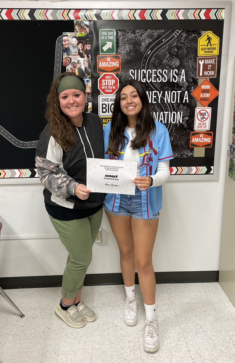 FZS Business Student of the Month-Aubrey Johnson! SHOUT OUT to this all around positive student,active in almost every Business class available, and always willing to lend a hand! - Mrs. Tabacchi <a href="/ZumSouth/">Bulldogs</a> @CoachT_FZS