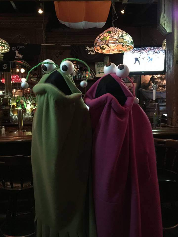 EllenLye's tweet photo. @GoldenSeals Clearly you've never experienced the joy of hanging out in a bar dressed as a Yip Yip. https://t.co/KnVbgSUCHx