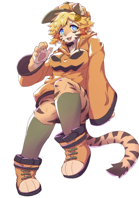 ハロウィンパーカーフーちゃん 