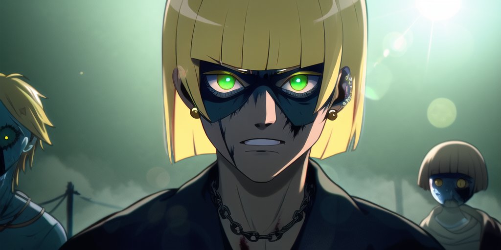 Alts_Anonymous's tweet photo. Some Happy Halloween ai remixes for you fam 🎃

@RTFKT #CloneX #Anime #Thalos https://t.co/xttoYxLdEM