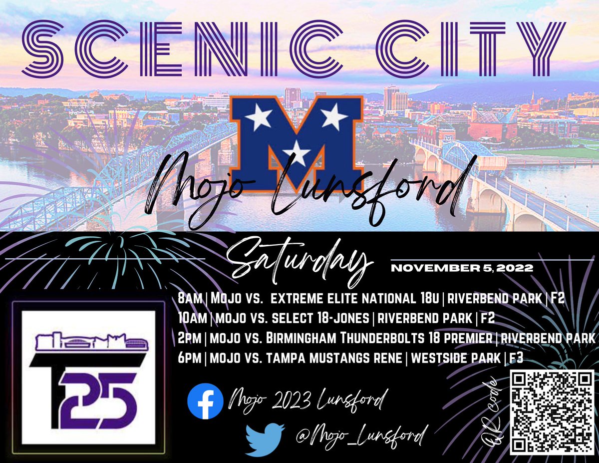 Scenic City bound this weekend.  Don’t forget to make note of our schedule and come check out some incredible games!