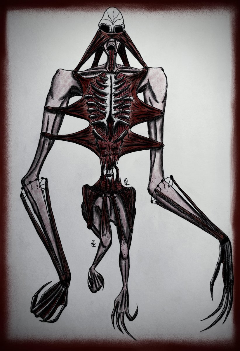 MikiUniv's tweet photo. Silenced Muse

She appears only in your dreams

#spooktober #inktober #halloween #scary #spooky #creepy  #hellraiser #travisbaker #hrgiger #digital #art #ink #lineart #color #blood #red #gore #bodyhorror #body #horror #creature #character #design #monster #demon #MikiRu #MikiUniv https://t.co/giAdJkXZEo