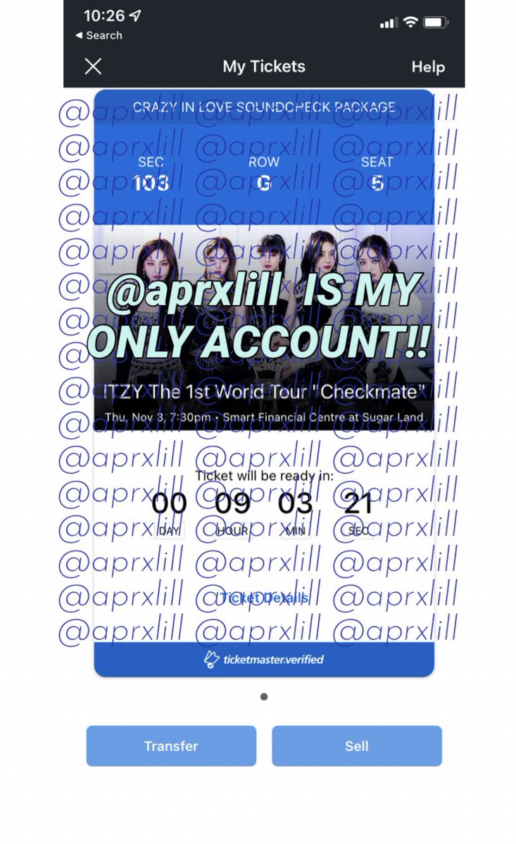 aprxlill's tweet photo. WTS SELLING my Itzy in houston / smart financial center VIP tickets for face value ! Price i paid for is 376$ exact and the receipt is shown in the second picture! THIS IS MY ONLY ACCOUNT ! For more proof pls dm! I am willing to meet up to sell the tickets! #ITZYinhouston #itzy https://t.co/LMQlxqHcFB