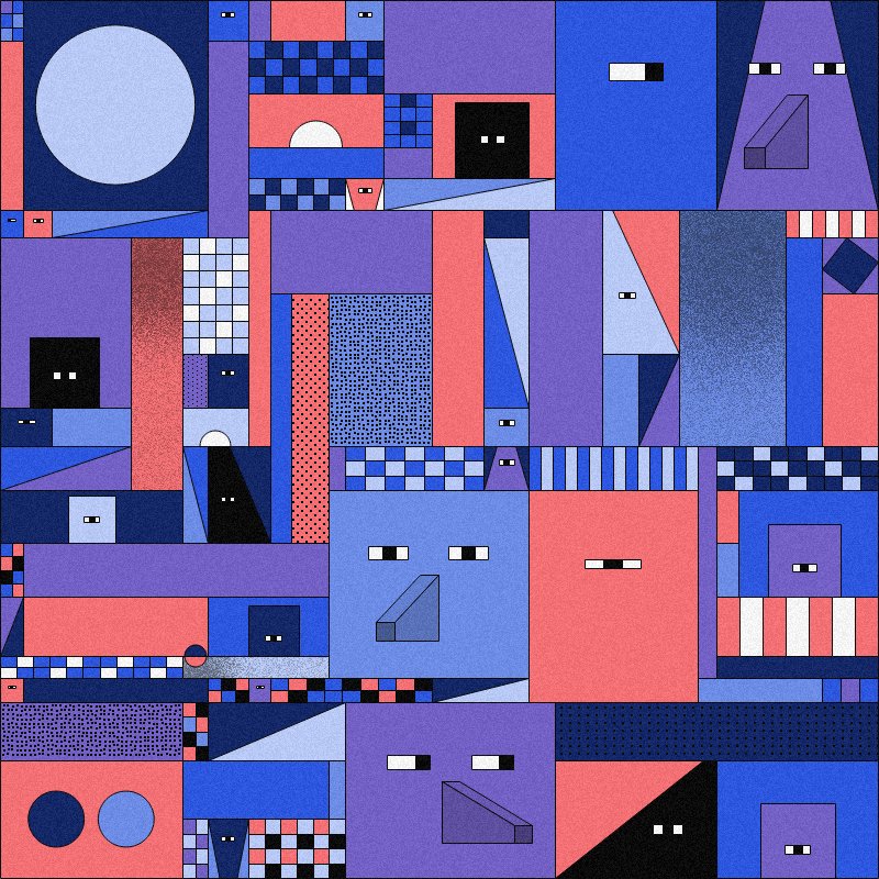 A special Hotel by <a href="/GuillaumitM/">guillaumit</a> and Morusque
Face Hotel #197
#generativeart #tezosart #fxhash #tezos #tezosnft #genart #nft #NFTcommunity #NFTdrops