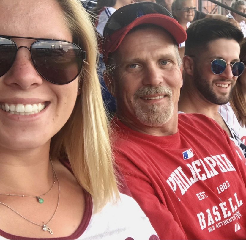 johnnybuj9's tweet photo. @stoolpresidente Generations of Baseball guys here. My dad was a huge Phillies fan and excellent ball player up until his death 2 years ago. He taught me everything I know and I plan on setting the same tone for my 1 year old son.  I know my pops will be at CBP tonight in spirit. Love you Dad 💪🏼 https://t.co/gsSfyHkFCk