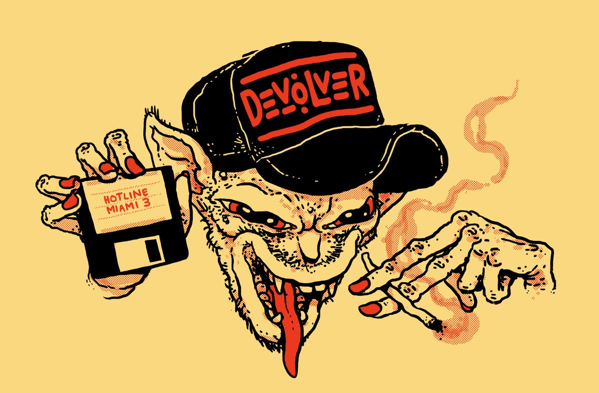 devolverdigital's tweet photo. Happy Halloween, consumers. https://t.co/JiQHwXXDX8