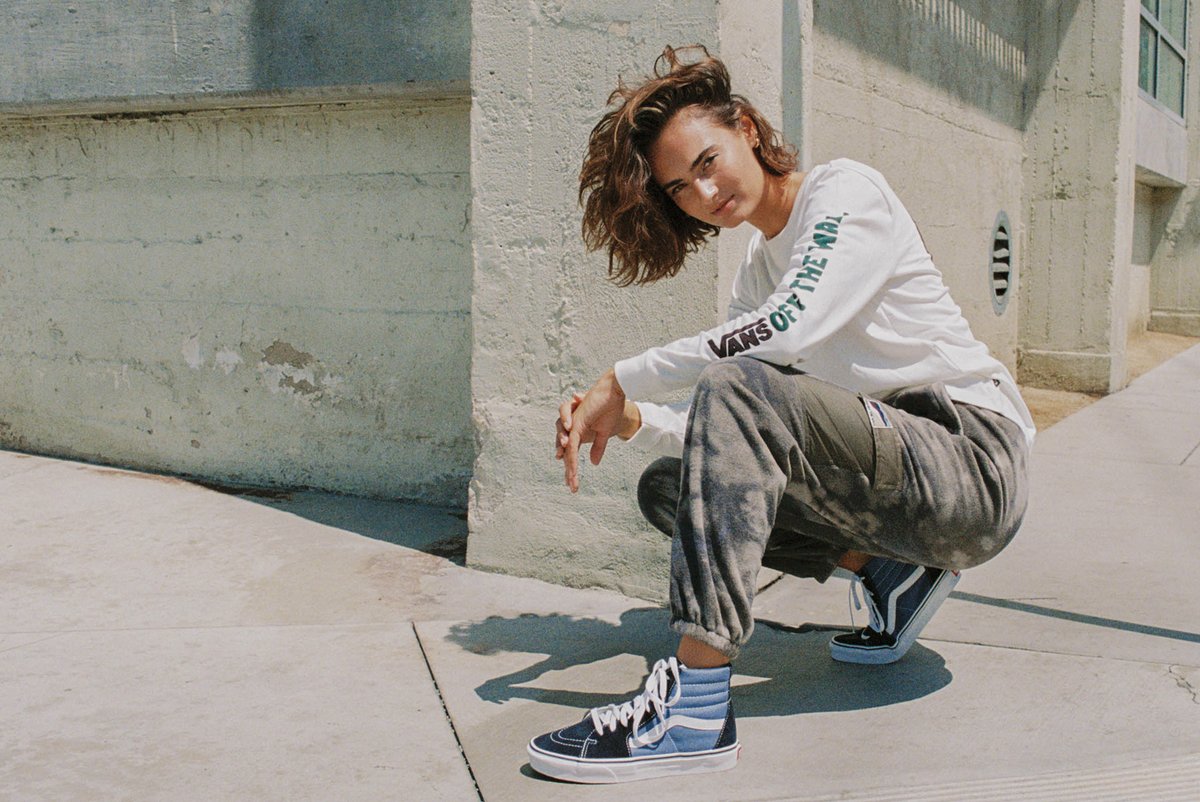 The Out There Sweatpant and Sun Trail Long Sleeve make the perfect cozy duo. vans.com/womens