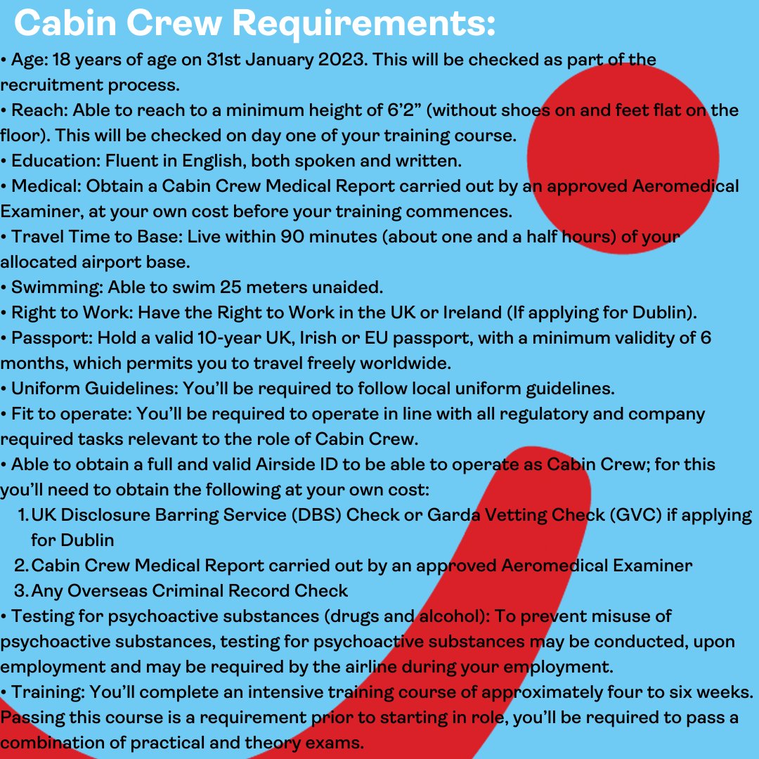 TUI are now accepting applications for Cabin Crew!

It may be the job you've been dreaming about since you were a child, or maybe you're looking for a career change... Whatever your reason, TUI would be glad to have you!

Apply now - hubs.li/Q01qXQ4f0
