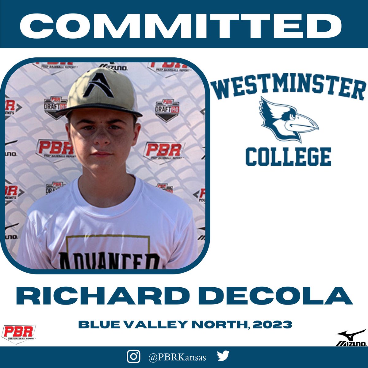 RHP/2B Richard DeCola (Blue Valley North, 2023) commits to Westminster College

<a href="/RichardDeCola33/">Richard DeCola</a> 
<a href="/bvnbaseball1/">Blue Valley North Baseball</a> 
<a href="/WestminsterBase/">Westminster Baseball</a> 

👤PROFILE: bit.ly/3SWCzWF