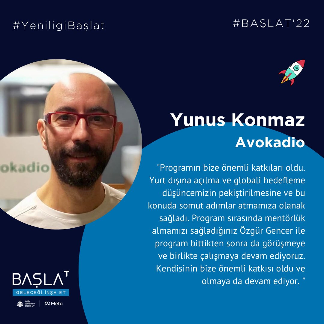 hellotomorrowtr's tweet photo. Sözü, Meta ve Hello Tomorrow Türkiye iş birliği ile 2021'de gerçekleşen ve farklı kategorilerden erken aşama teknoloji startuplarına mentorluk ve eğitim sunan BAŞLAT programının ilk mezunlarına bırakıyoruz! https://t.co/tirFzkrdgb