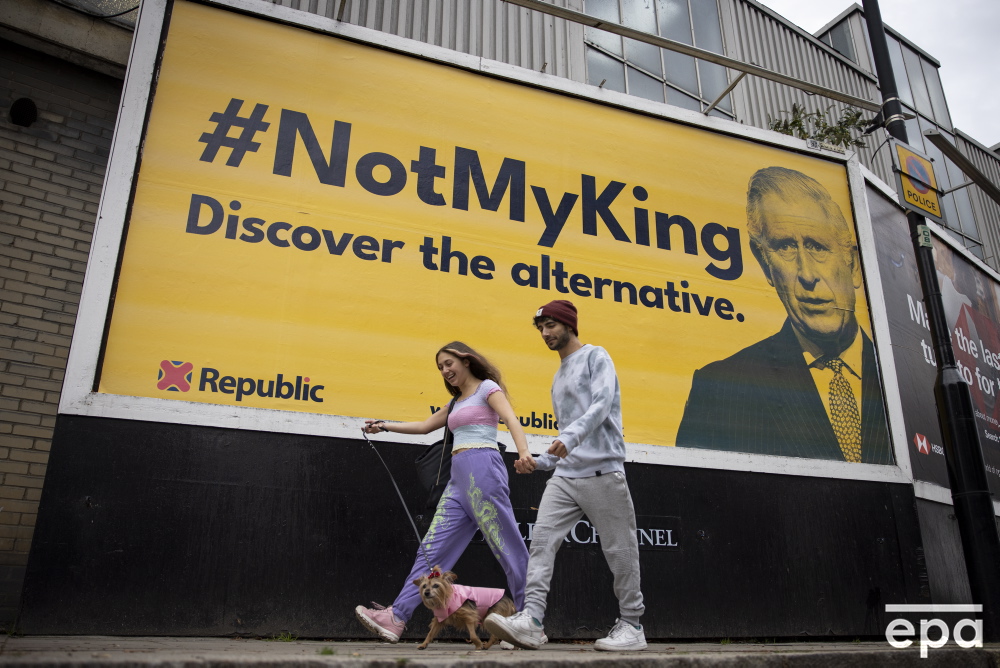 Republicans in the #UK @TolgaAkmen @epaphotos #NotMyKing #KingCharlesIII