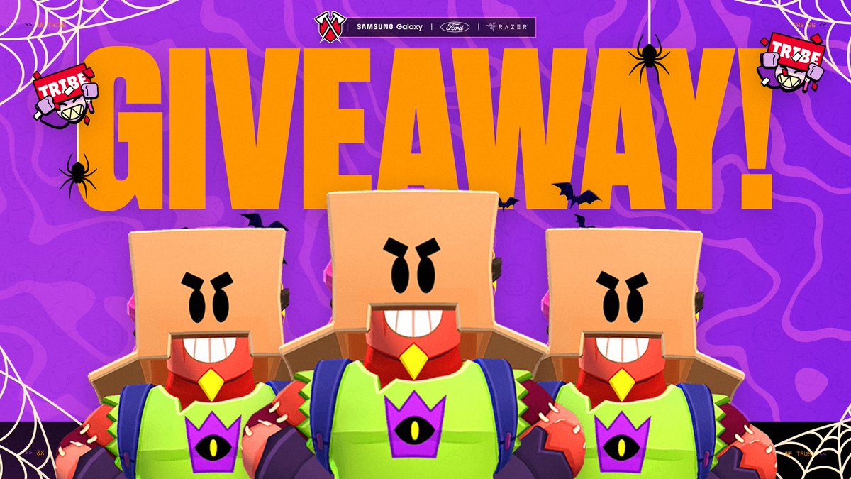 TribeGaming's tweet photo. 🎃 FRAKENGROM GIVEAWAY 🎃

Rules:
- Follow @TribeGaming 
- Reply with your favorite Halloween emoji
- Retweet

Three winners will be chosen on Nov. 3rd! https://t.co/Y6OPX279FQ