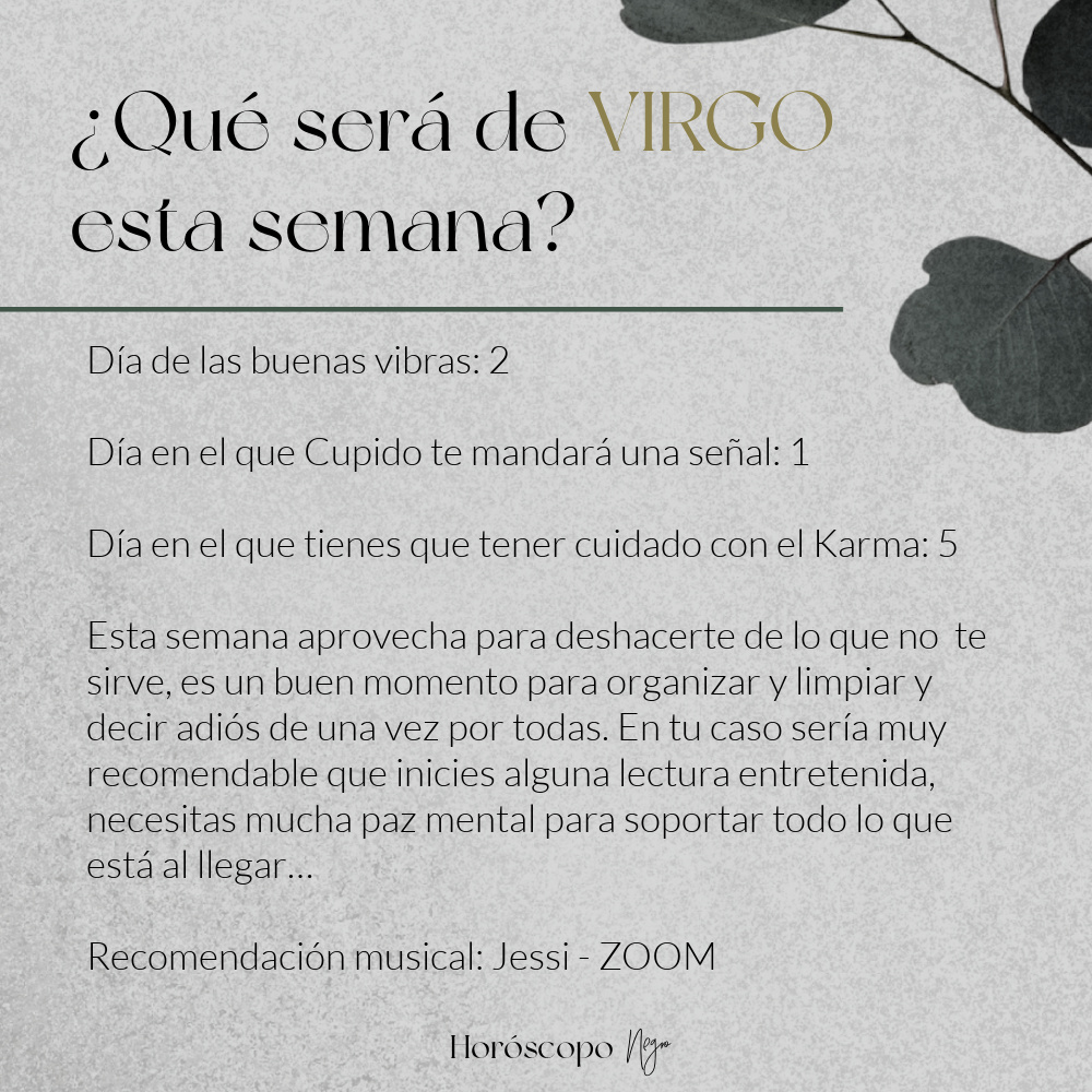 virgo_hn's tweet photo. ¿Qué será de #Virgo esta semana? ✨🔮✨ #horoscoponegro https://t.co/roFNN6O3LV
