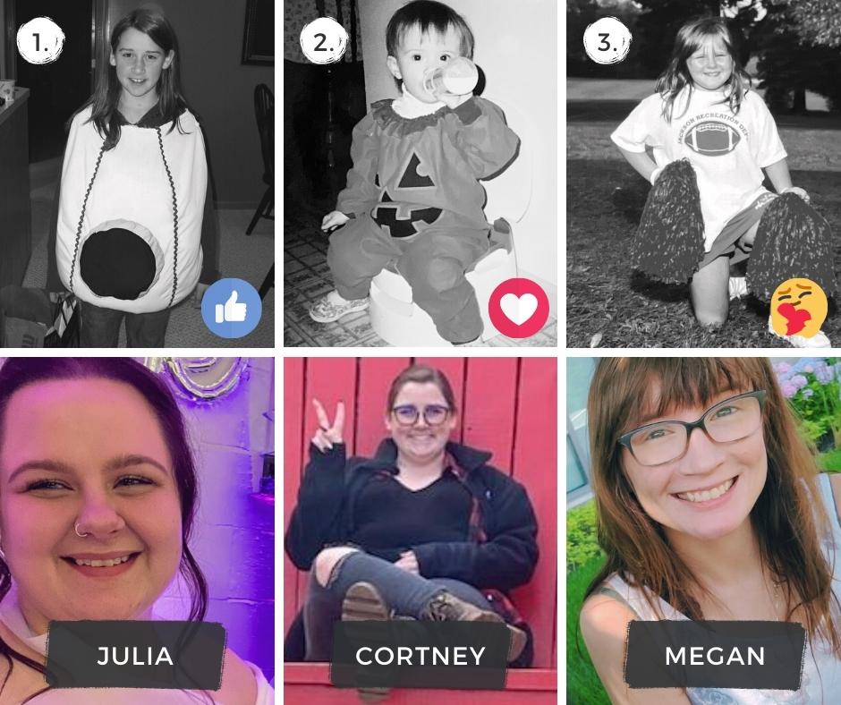 GrassLakeRx's tweet photo. 👻 #HappyHalloween everyone!
During #PharmacyWeek we asked those at the #pharmacy to share old #Halloween photos to see if others could match who is who!

🤔 Give it your best shot by retweeting w/ who you know, commenting w/ the number, &amp; their name (Julia, Cortney, or Megan) https://t.co/oIfvzgNnUv