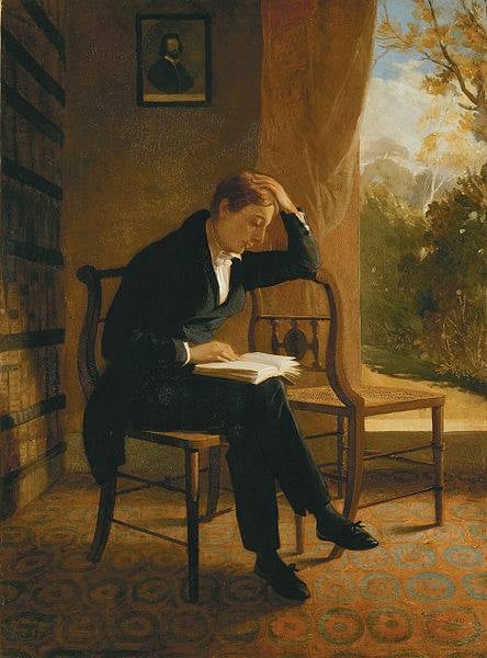 #OnThisDay the ##poet John #Keats was born. Happy Keats' Birthday, Everyone! 'I am certain of nothing but the holiness of the heart's affections and the truth of the Imagination.' — #JohnKeats #poetry #Romanticism