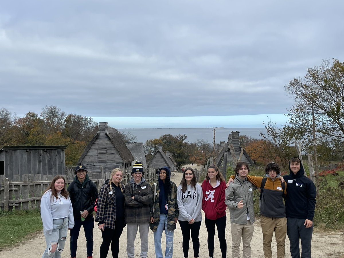 A nice field trip to Plimoth Patuxet Museum with the APUSH class today! Thanks for letting me tag along!