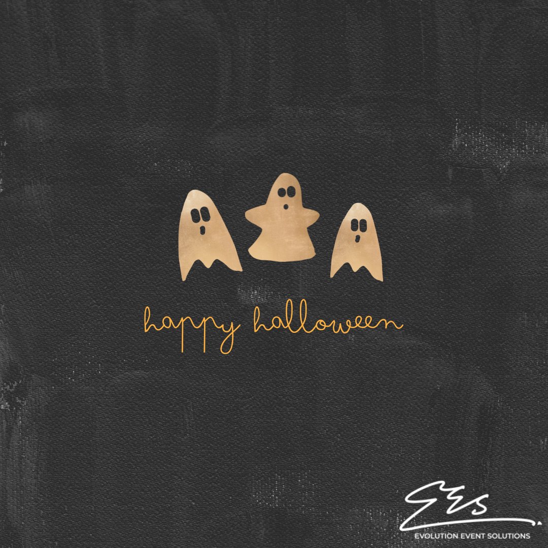 EvolvedEvent's tweet image. Happy Halloween from #TeamEES! 👻