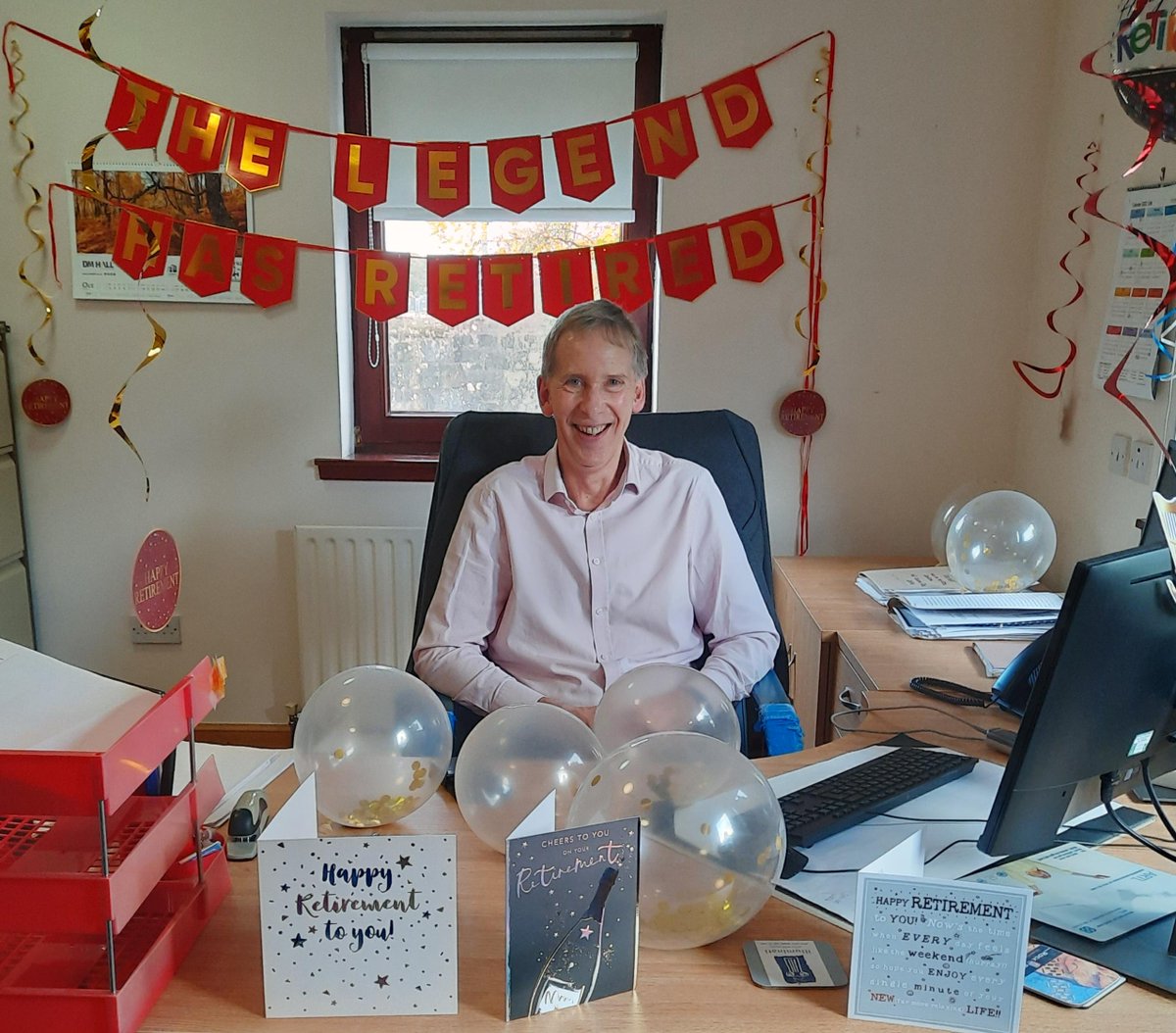 hill_robbltd's tweet photo. The Directors at Hill &amp; Robb Ltd would like to extend their best wishes to fellow Director Sandy Tennant who is retiring today after 39 years of service. Sandy will be greatly missed by all of us butwe would like to wish him a long and happy retirement #retirement #legend https://t.co/Mp2W7jhLpH