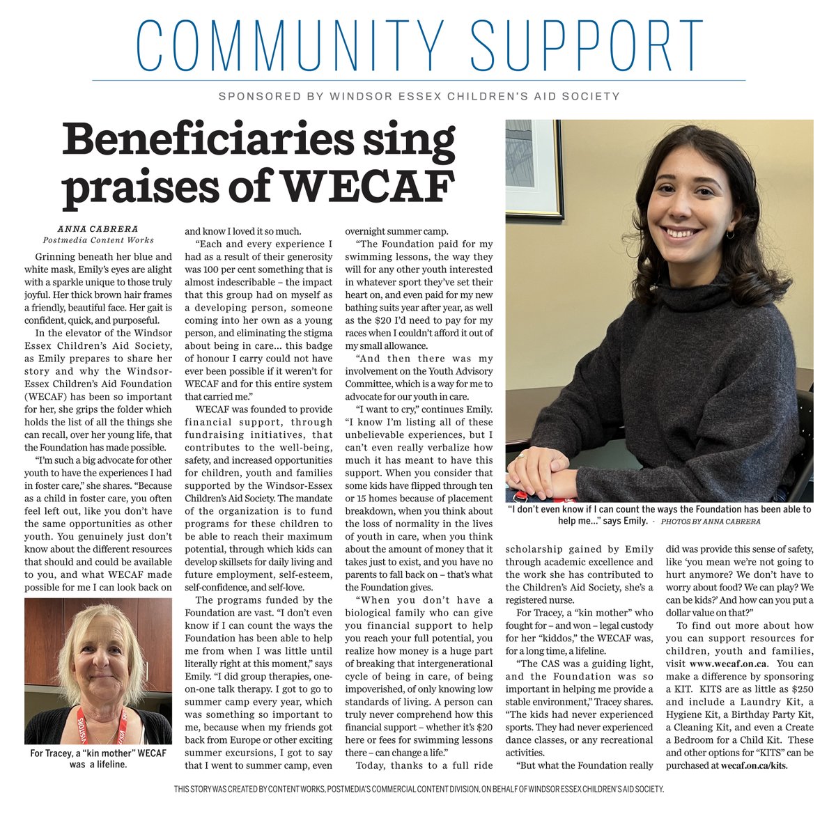 Beneficiaries sing praises for the Windsor-Essex Children's Aid Foundation. <a href="/TheWindsorStar/">The Windsor Star</a> #yqg #LongRead windsorstar.com/sponsored/life…