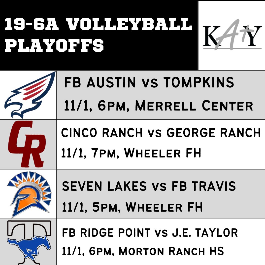 Bi-District Playoff Pairings