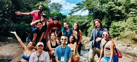 The #bioblitz was so amazing! I'm so thankful for the opportunity provided by @sacnas to go explore @ElYunqueNF and learn about the #Ecology of that area. 🌴🌱🐌🕸🌸 
#2022NDiSTEM #rainforest #AdventuresWithPurpose #NativeAmerican #Explore