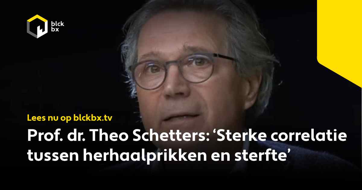 Net als in de lente ziet prof. dr. Theo Schetters in de herfstprikcampagne een sterke correlatie tussen de herhaalprikken en de oplopende sterftecijfers. Hij roept op om te stoppen met vaccineren ‘zolang er geen duidelijkheid is over de causaliteit’. ➡️ bit.ly/3TRr4RR