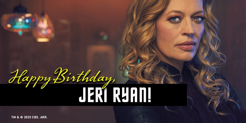 Happy Birthday, Jeri Ryan!  