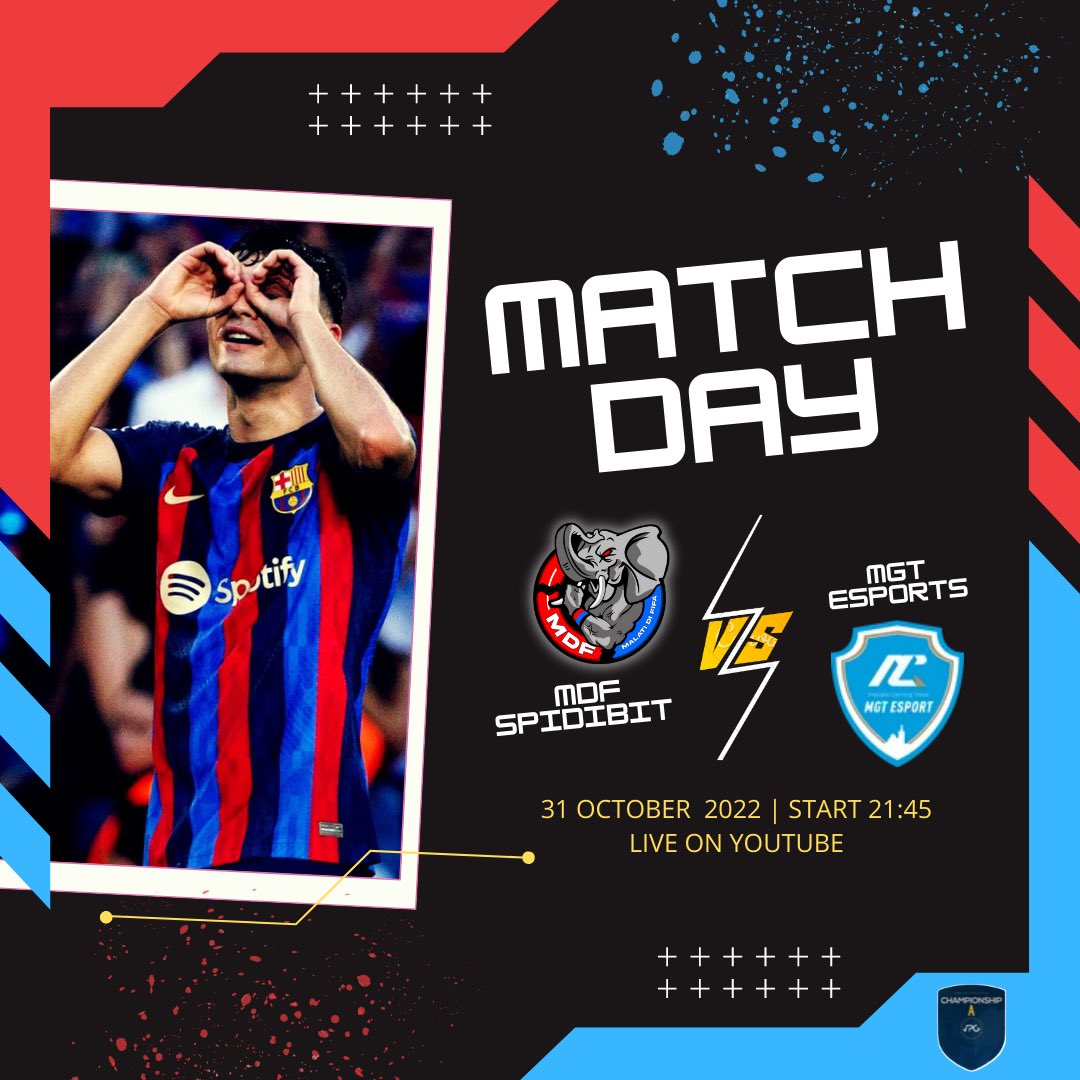 MDFCLUBFC's tweet photo. ๐ด โพโโโ
โโถโโธโฝ
โนโถโ! ๐ต
๐#mgtesports
๐
@OfficialVPG Championship A
โฐ21:45
๐@lassenenkelit
๐
@OfficialVPG Championship A
โฐ22:15
๐@JogaBonitoIT4
๐
@PGS_ITALY Serie A
โฐ23:20
๐ด๐ต#forzaMDF #malatidififa #daichelofacciamo #mkgaming https://t.co/3BNb5HLIYH