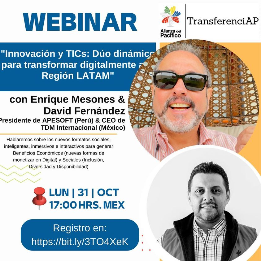 DTT_TecdeMty's tweet photo. ¡𝗘𝘀 𝗛𝗢𝗬!
No te lo pierdas a las 🕔5:00 p.m. tiempo CDMX.
📝 Registro en: https://t.co/7oA958CGEw
¡Te esperamos! https://t.co/PEfWgVOVoA