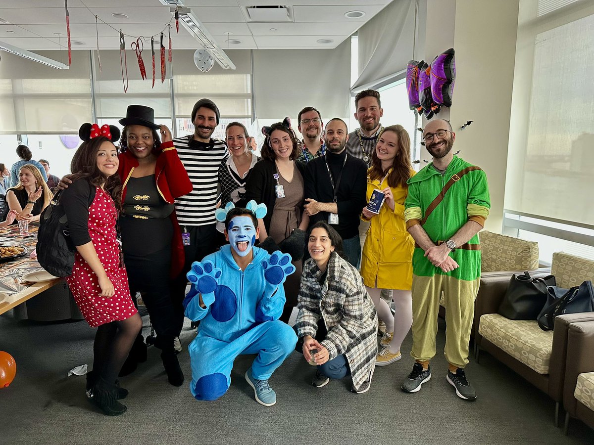 NYUGSOMpathres's tweet photo. Happy #AllHallowsEve from everyone at @NYUGSOM_Path! Here are some photos from our Departmental #Halloween party that showcase our trainees’ creativity when it comes to dress up! 🎃👻💀 #PathTwitter #path2path #pathresidents #PathMatch2023 #PathMatch23 https://t.co/wfxTf8wAcC
