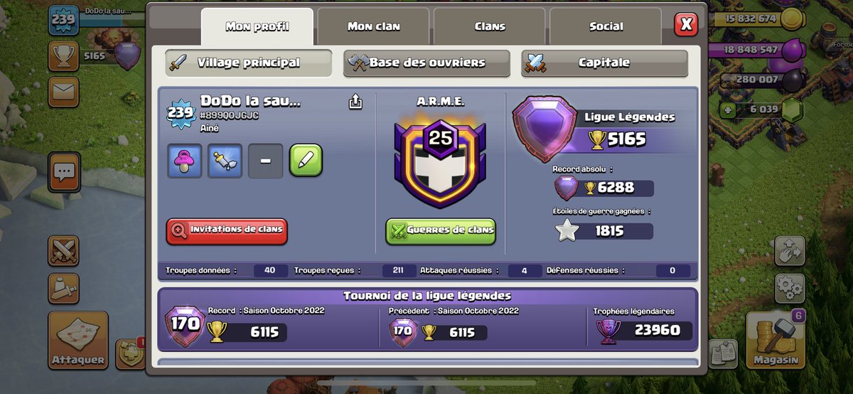 DodoLWT1's tweet image. Fin de saison top 170 monde :) merci les fantômes … les builds c’est pire que @GDarmanin, y’a tout qui passe ;-) . Jamais je pensais connaître plus grande passoire que lui pourtant :/