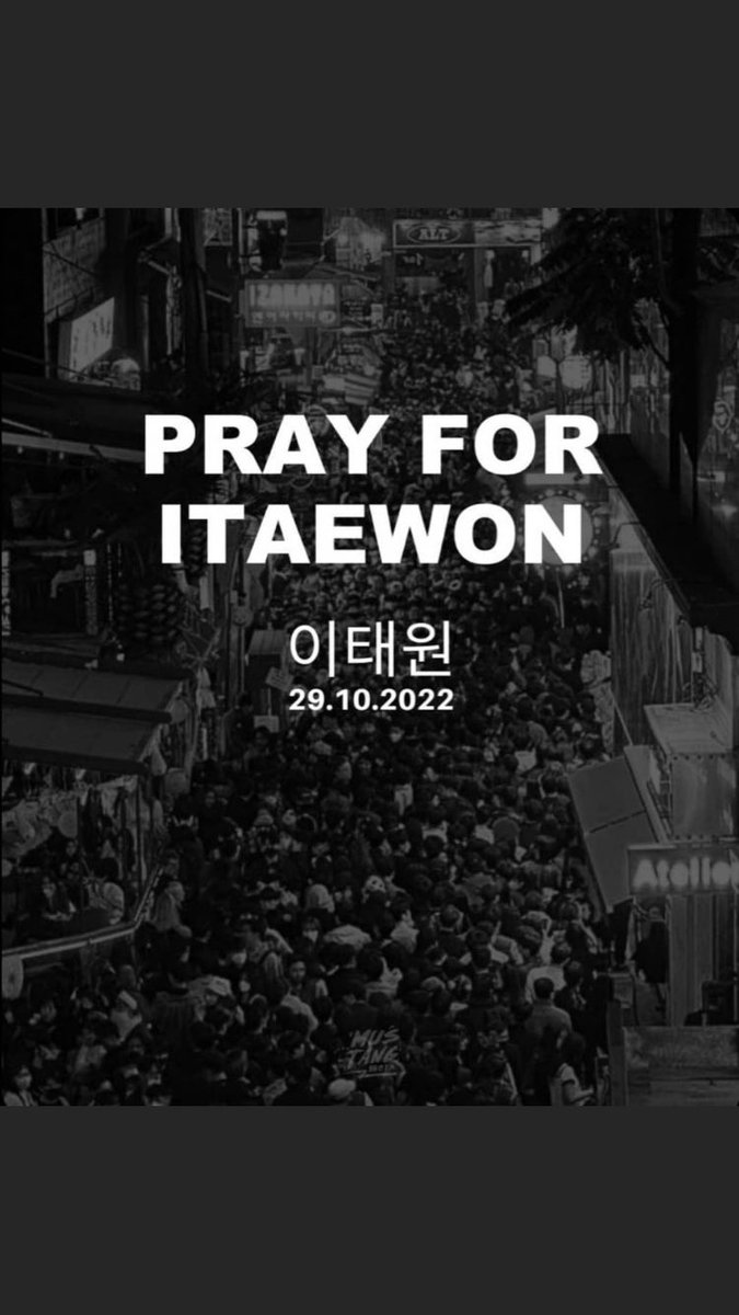 sonyeondankids's tweet photo. #Itaewon #ItaewonStampede #koreatragedy #prayforitaewon #이태원 :(( https://t.co/7i7XKFwmt6