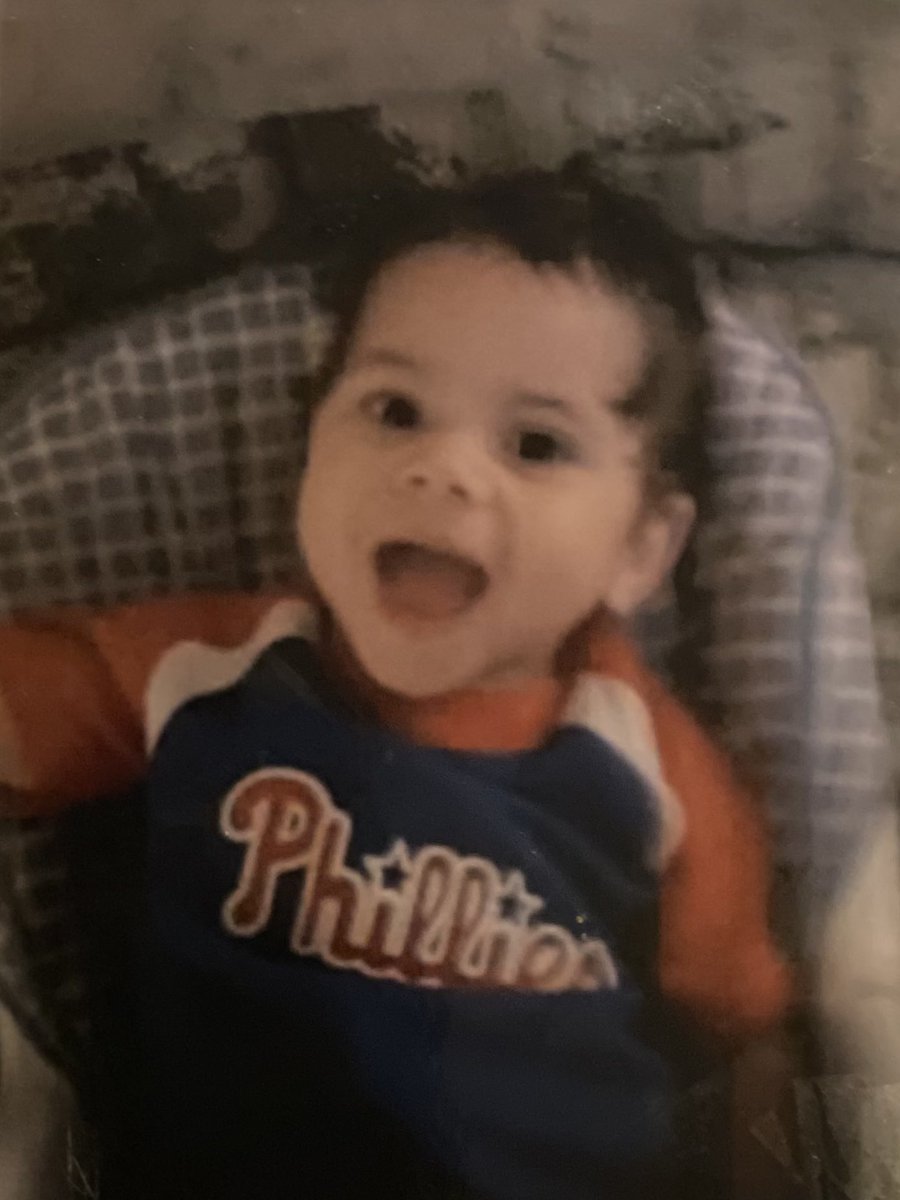 nickyknack23's tweet photo. @stoolpresidente My son passed away in 2010 at the age of 2, and my greatest memory was watching the Phillies win in 2008 with him and my Dad.   Seeing them advance to the World Series this year on what would have been my sons birthday was AWESOME Would love to see a game with my Dad and husband https://t.co/Osv4PtZ7UF