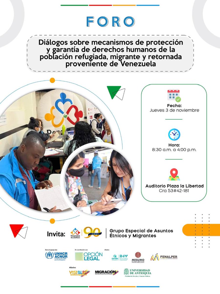 mesumocolombia's tweet photo. Los invitamos a esta actividad donde estaremos participando como ponentes. @personeriamed https://t.co/wErF9NwT6P