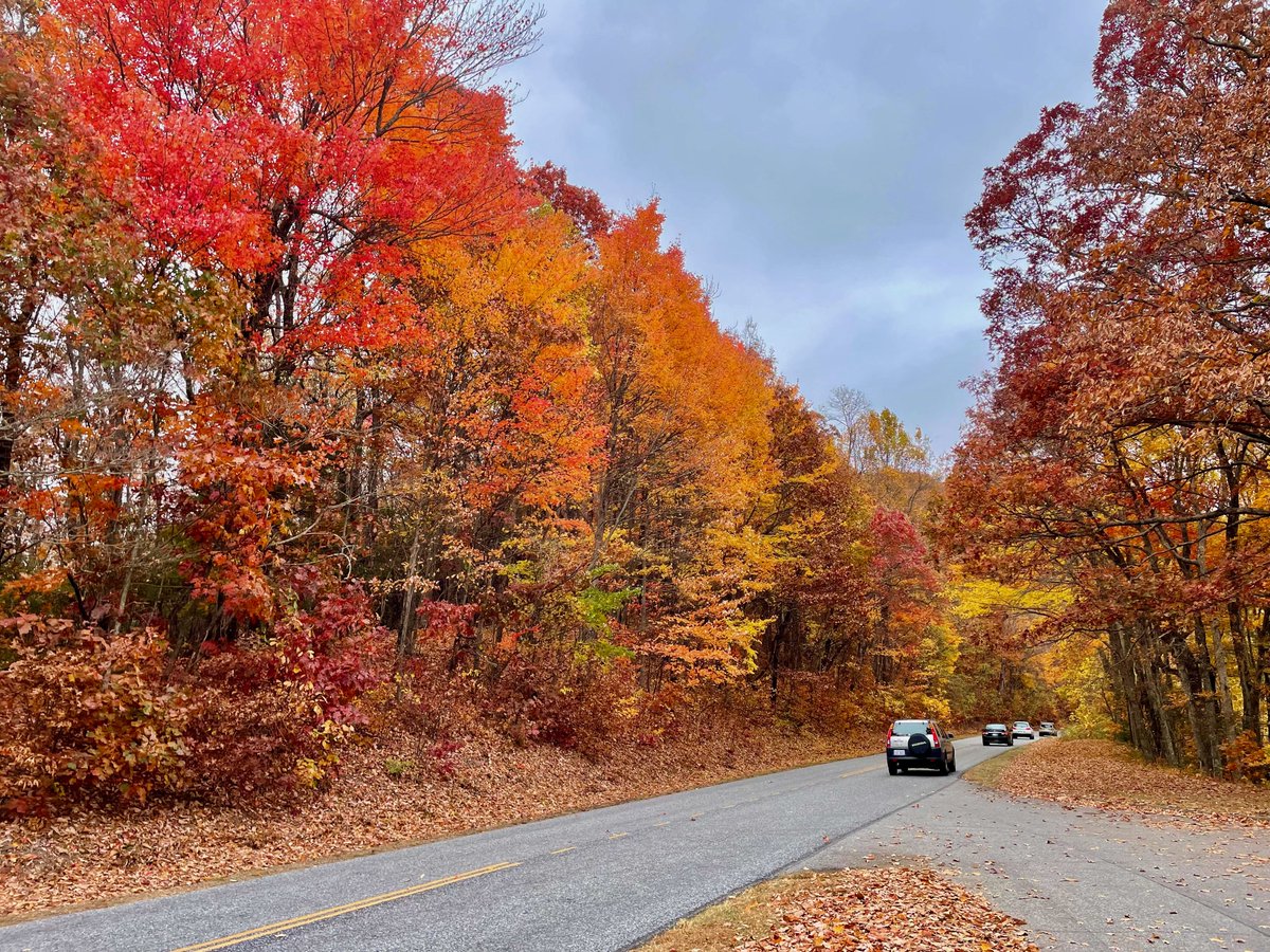 It doesn't get much better than the Blue Ridge in the fall...