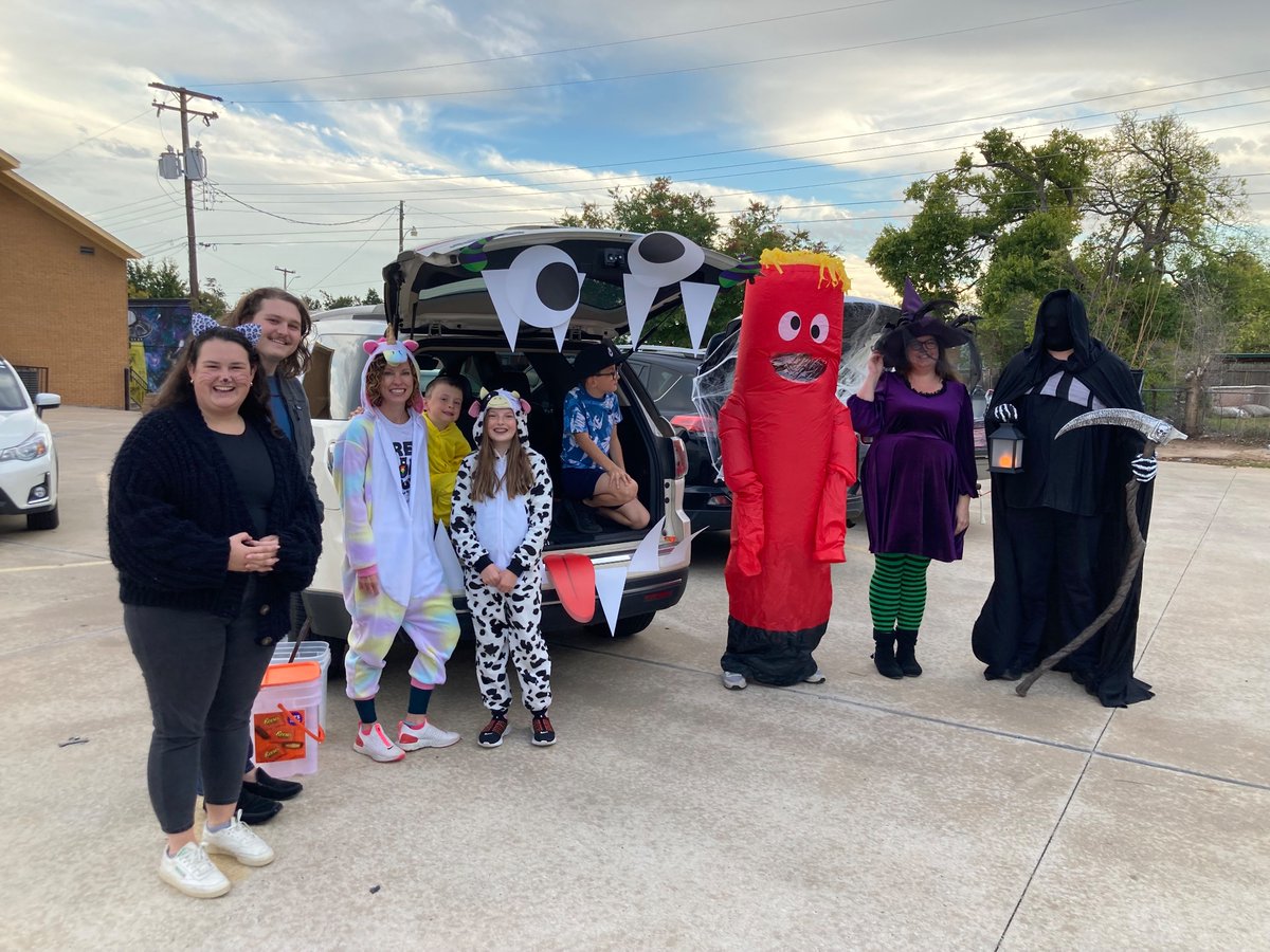 Happy Halloween 👻

The youth had a great time celebrating at our trunk or treat event! Thank you to all of the volunteers who came out to make spooky season extra special!