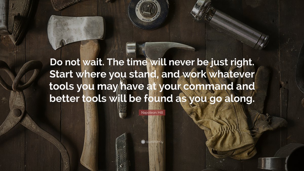 manifested_it's tweet photo. Napoleon Hill: On getting started. 

#LawOfAttraction #quotes #manifesting #motivation #manifestation #thinkandgrowrich #read #books #thesecret #lawofvibration. https://t.co/SSuEOnNreO