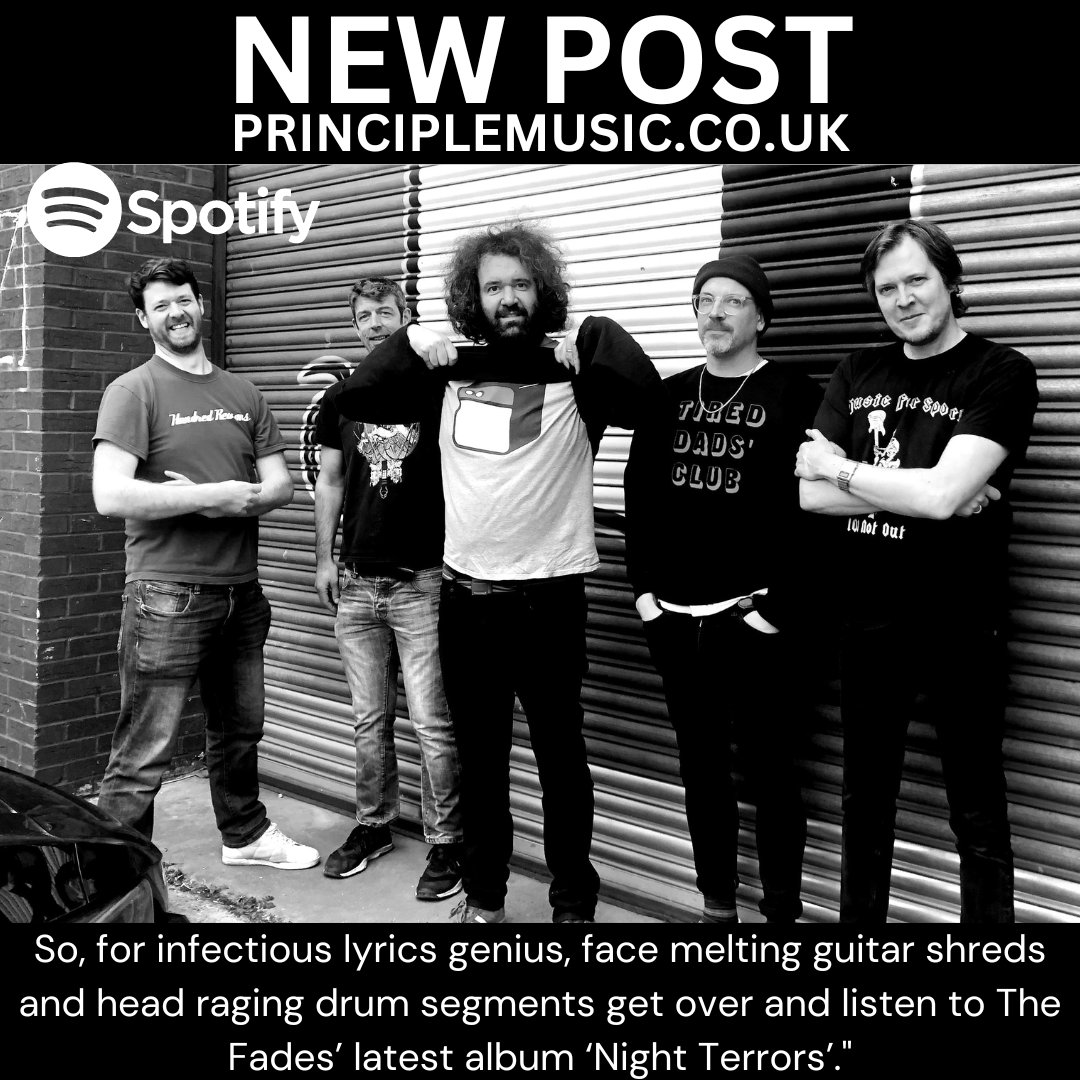 PrincipleMusic_'s tweet photo. New Post Out Now!
https://t.co/ifvTkc4UcR
@thefadesband
ㅤ
#thefades #album #NewMusic #PrincipleMusic #Talent #playlist #Spotify #poppunk #grunge #Rock #Alternative #emopop #Promote #blog #blogger #musicblog #podcast https://t.co/w9DZKtFznr
