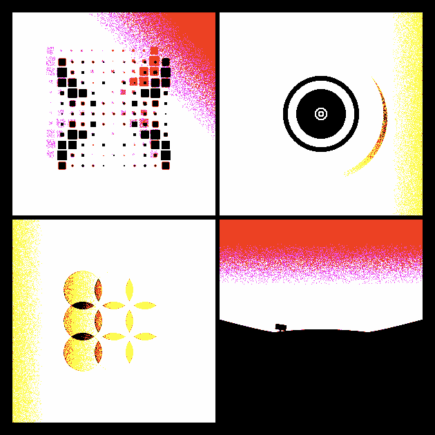 final chance to create panels from <a href="/framergence/">Arihz</a> 's 2021 project – about 27 hours from now all panel creation is disabled forever

just got around to curating a few myself - here's "pure" and "impure", the latter degraded through multiple mint-then-deconstruct operations